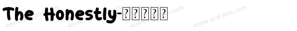 The Honestly字体转换